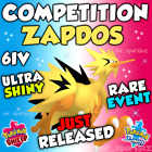 ✨ SHINY GALARIAN ZAPDOS ✨ CHALLENGE CROWN EVENT ✨Shiny Pokemon Sword Shield