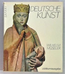 Deutsche Kunst by Wilhelm Museler hardcover 1966 dust jacket illustrated German - Picture 1 of 12