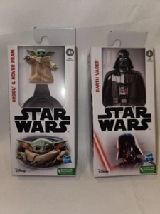 Hasbro Disney Star Wars Darth Vader und Grogu mit Schwebewagen - Bild 1 von 5