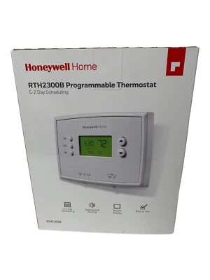 NIB Honeywell RTH2300B Programmable Thermostat 5-2 Day Scheduling w/ Backlight - Image 1 of 3