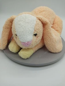 Ty 2001 melocotón/amarillo conejo miel conejo peluche sonajero animal de peluche juguete amoroso - Imagen 1 de 5