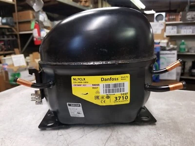 DANFOSS NL7CLX 220-240V 50HZ R-404A LBP/MBP HST REF. COMP. NO ELECTRICAL PARTS - Image 1 of 3