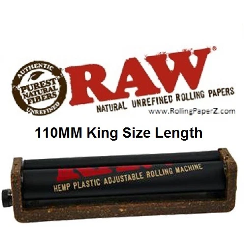 Raw Roller Eco Plastic 2 Way Adjustable 110mm King Size Rolling Machine