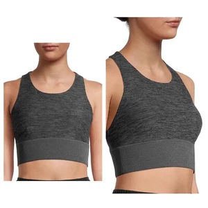 NWT Avia Women's Active Wear Sporty Gym Stretchy Long Line Sports Bra SZ Medium - Picture 1 of 6