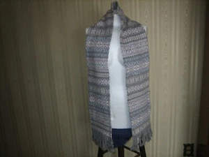womens ralph lauren fringed scarf  34X7 NWT - Picture 1 of 3