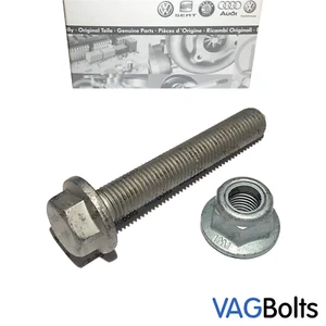 Genuine VW Audi Rear Wishbone Control Arm Bolt Nut Golf Jetta Touran A3 Q3 - Picture 1 of 3