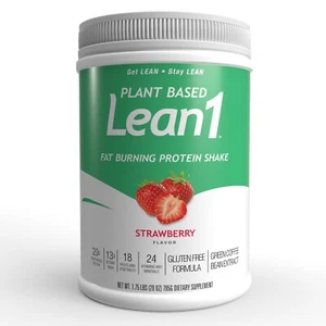 Nutrition 53 Lean 1 Plant Based Protein, Strawberry Flavor, 15 Serving Tub - Picture 1 of 1