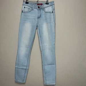 Guess Jeans Women's 27 Blue Light Wash Skinny Jeans (221) - Picture 1 of 4