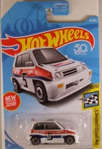 HEISSRÄDER #2018-068 '85 Honda City Turbo II auf US langer Karte (NEU im BLISTER) - Bild 1 von 2