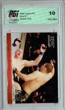 Cain Velasquez - Brad Morris 2009 Topps UFC #82 Silver 1/288 Rookie Card PGI 10