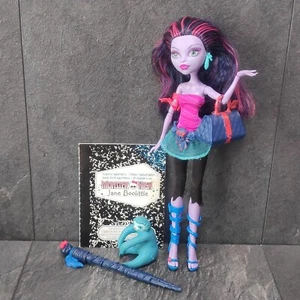 Monster High Puppe "Jane Boolittle" Mit Tagebuch Mattel 2013 Modepuppe Sammeln - Picture 1 of 20