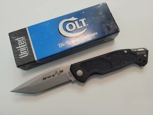 Colt CT0104BKNB Assisted Pocket Knife - United Cutlery - Made in USA - NOS - Picture 1 of 6
