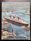 SS 'Normandie' Cruise Liner French Line CGT L'Illustration Magazine 1935