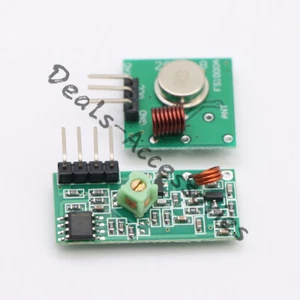 433 Mhz DC 5V RF Transmitter & Receiver Module for Arduino Raspberry (1PCS) - Picture 1 of 1