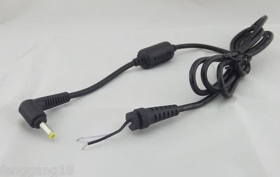 DC Power Tip 4.0mm x 1.7mm Right Angle Cord Cable Plug Connector Laptop Charger - Image 1 of 4