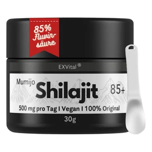 Mumijo Shilajit Harz 85+ Fulvinsäure und Huminsäuren - EXVital - Bild 1 von 8