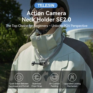 Upgraded Two in One Magnetic Neck Halter Anti-Slip Air Cushion Padding Camera - Photo 1 sur 17