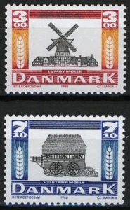 Dänemark 1988, Alte Mühlen Satz postfrisch, Mi 930-31 - Bild 1 von 1