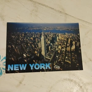 Cartolina d'epoca The Empire State Building New York City - Foto 1 di 2