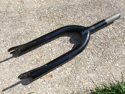 Haro Straight  Shooter 20" Fork, 14mm dropouts BMX Bike, 1-1/8 Tube, Black - Image 1 of 4