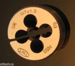 g, M5 x0,8 HSS Industriequalität DIE 13/16" OD - Bild 1 von 1