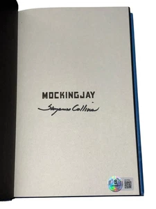 Autor Suzanne Collins Firmado Autógrafo Los Juegos del Hambre Sinsajo Libro Beckett - Imagen 1 de 4