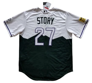 NUEVO Colorado Rockies TREVOR STORY City Connect Jersey L 2XL NUEVO CON ETIQUETAS Nike Béisbol - Imagen 1 de 5