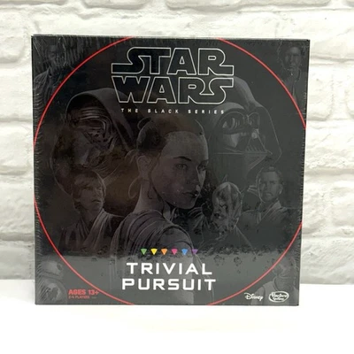Hasbro Trivial Pursuit Star Wars The Black Series Edition Juego de Mesa Nuevo/Sellado Foto 1 de 4
