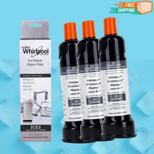 3 Stück Whirlpool ICE2 F2WC9I1 Kühlschrank Wasserfilter OEM NSF zertifiziert - Bild 1 von 3