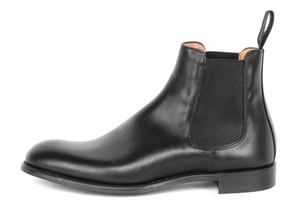 JOSEPH CHEANEY CHELSEA BOOTS Godfrey black handmade England 7.5 G - Imagen 1 de 4
