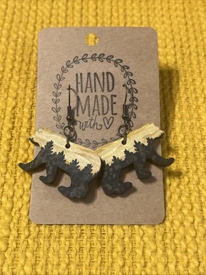 Pendientes Oso Amarillo NUEVO Foto 1 de 4