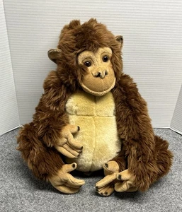 FAO Schwarzer Orang-Utan-Affe 16 Zoll Plüschtier Stofftier Selten - Bild 1 von 4