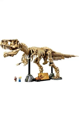 Construction squelette dinosaure Jurasic Park 3145 pièces, compatible LEGO 105cm - Photo 1/3