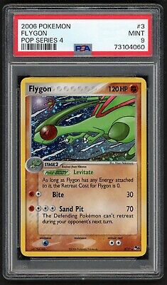 Flygon 2006 Pokemon Pop Series 4 #3 Holo Card Psa 9 Mint