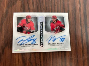2023-24 UD THE CUP ENSHRINEMENTS DUOS AUTO - MARTIN NECAS/TEUVO TERAVAINEN /25 - Picture 1 of 1