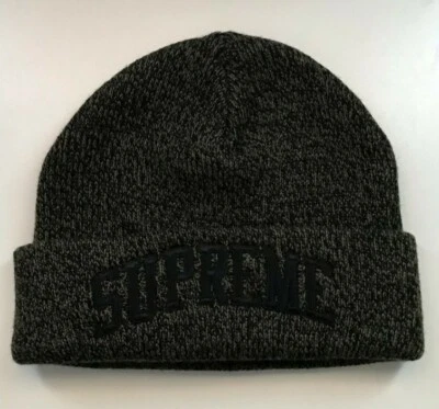 Bonnet FW16 Supreme Melange Olive / Noir - Photo 1/4