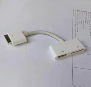 30p Male to HDMI 30p F Digital AV Adapter Cable for Apple ipad iphone ipod Touch - Photo 1 sur 1