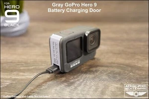 GoPro Hero 9 or Hero 10 Battery Charging Door for FPV and Timelapse - Picture 1 of 6