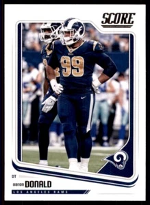 2018 Panini Score Aaron Donald Los Angeles Rams #168 - Picture 1 of 2
