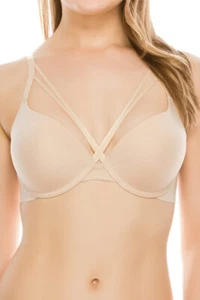 Strap Cross Front Bra - Picture 1 of 5