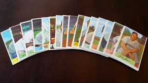 1954 bowman baseball cards, complete your set