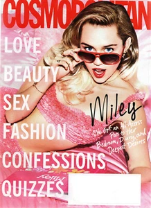 COSMOPOLITAN September 2017 Miley Cyrus Rose Smith Isabella Peschardt Jay Ellis - Picture 1 of 3