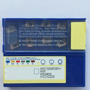 New 10pcs/Box APKT / APMT103504PDER-H ACZ330 CNC Carbide Milling Insert  - Foto 1 di 1