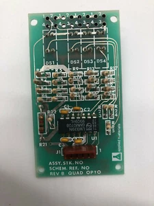 Applied Materials (AMAT) QUAD OPTO 03-81729-00 PCB ASSY BOARD - Picture 1 of 4