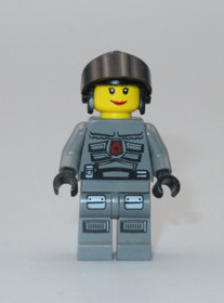 LEGO Space Police officer 9 female minifigure 5974 Galactic Enforcer