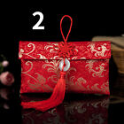 3pcs/set Silky Chinese Traditional Hong Bao Red Envelopes New Year Wedding Gift