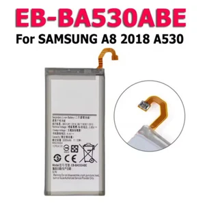 Batteria di ricambio EB-BA530ABE per Samsung Galaxy A8 2018 A530 - Foto 1 di 7