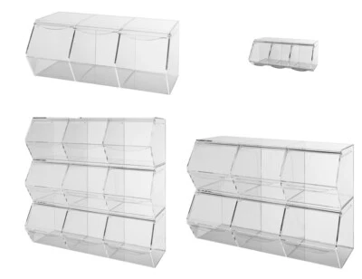 Vitrine für Lebensmittel Gablote Acryl-glas Schaukasten Lebensmittelbehälter - Bild 1 von 4