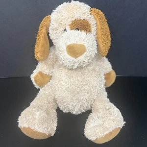 Ganz Heritage Tan Cucciolo Cane Peluche Marrone Macchia 10" Peluche Floppy Shaggy - Foto 1 di 11