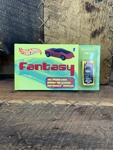Vintage MBI Hot Wheels Fantasy Mini Book 1 with Car JEEPSTER - Picture 1 of 3